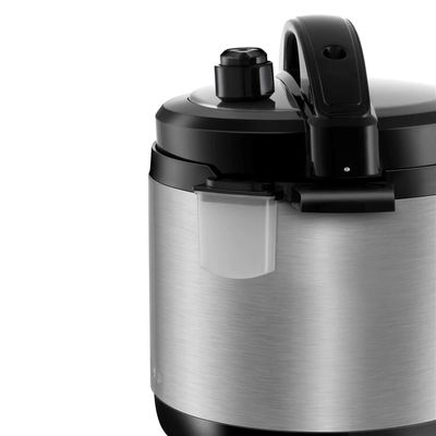 Panela de Pressão Elétrica Mondial PE-47 Pratic Cook 700W com Capacidade de 3 Litros Inox com Preto / 110V