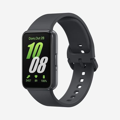 Samsung Galaxy Fit3 Display de 1.6 AMOLED Preto