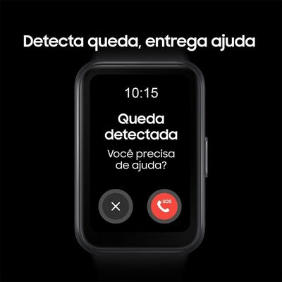 Samsung Galaxy Fit3 Display de 1.6 AMOLED Preto