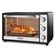 Forno Elétrico Mondial Grand Family II FR-52 com Multifunções, Controle de Temperatura e Timer de 90 Minutos Preto/Inox 1800W 52 Litros Preto/Inox / 110V