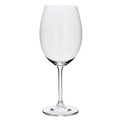 Conjunto de Taças para Água Bohemia Colibri 580ml 6 Peças Transparente