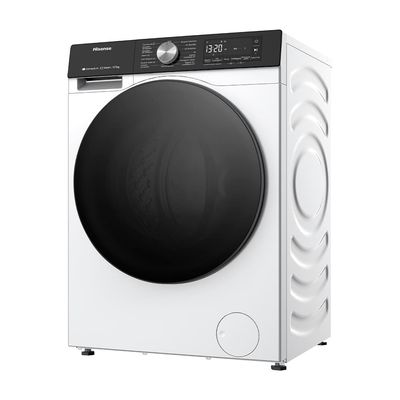 Lava e Seca Hisense 11/7kg WD3S11 com Motor Inverter, Controle Wi-Fi, 13 Programas de Lavagem e 3 de Secagem, Painel Touch Branco / 110V