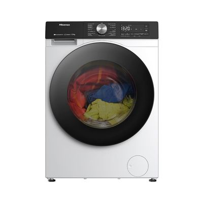Lava e Seca Hisense 11/7kg WD3S11 com Motor Inverter, Controle Wi-Fi, 13 Programas de Lavagem e 3 de Secagem, Painel Touch Branco / 110V