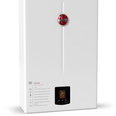 Aquecedor 30 Litros Digital Ef 127-220 V Glp Rheem Bivolt