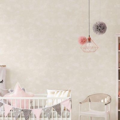 Papel De Parede Com Textura De Bebê G78350 Bege Tiny Tots 2 - G78350