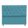 Cabeceira Para Cama Box Estofada Solteiro 90 Cm Suede Madri Azul Turquesa