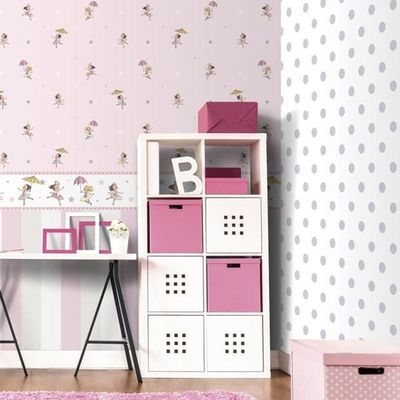 Papel De Parede Treboli Poás Cinzas 5853 - Rolo: 10m X 0,53m
