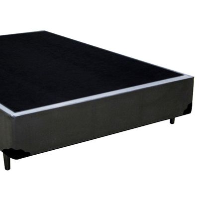 Cama Box Casal Sintético Serene Cinza 138x188x40