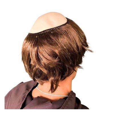 Peruca Frei Franciscano Castanho