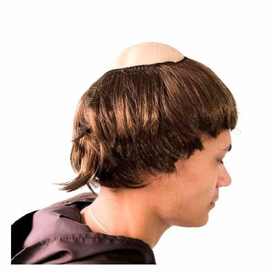 Peruca Frei Franciscano Castanho