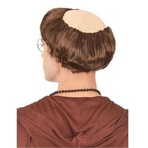 Peruca Frei Franciscano Castanho