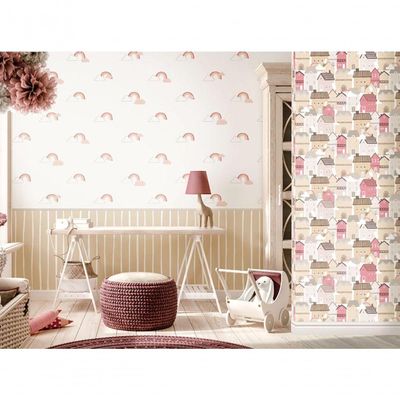 Papel De Parede Mondo Baby Stripes 13072 - Rolo 10m X 0,53m