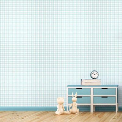 Papel De Parede Xadrez - G78397 Turquesa Tiny Tots 2 - G78397