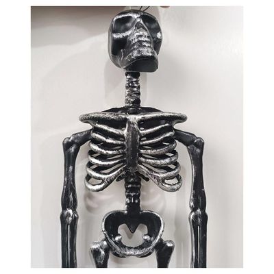 Enfeite De Halloween Esqueleto Pendurado - 32cm