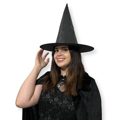 Chapéu De Bruxa Preto Halloween