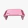 Kit 3 Bandeja Mesa Colo Apoio Comer Refeição Cama Suporte Notebook Rosa