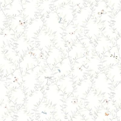 Papel De Parede Tartine Et Chocolat Envolée Fleurie 36200709 - Rolo 10m X 0,53m
