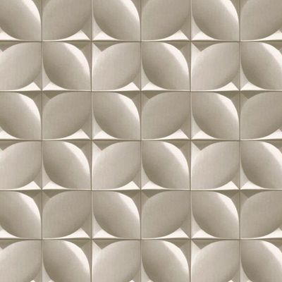 Papel De Parede Essencial Geométrico Bege E Cinza Ess1013