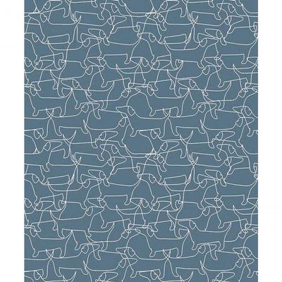 Papel De Parede Pure Kids Teens Dogs Kt68480 Tam. 4m²