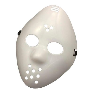 Máscara Jason Branca Para Fantasias