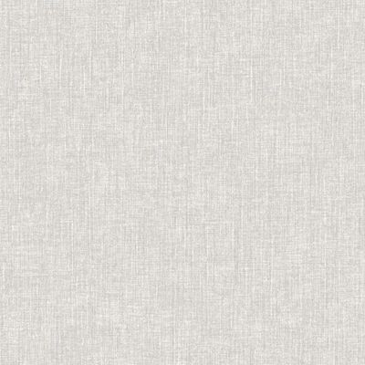 Papel De Parede Lin Aspecto Têxtil Branco Jun507