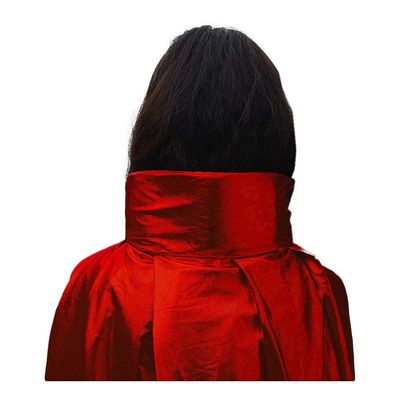Capa Para Fantasia Vermelha Metalizada - Adulto