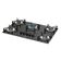Fogão Cooktop Fischer 5Q Gás Mesa Vidro Preto Bivolt