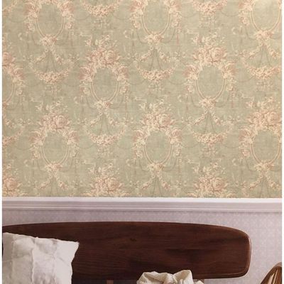 Papel De Parede Rossella Camafeu Ro3303 - Rolo 10m X 0,53m