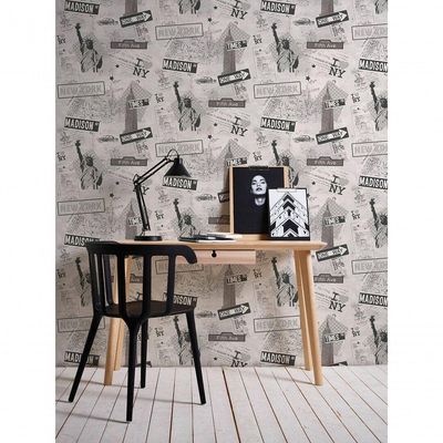 Papel De Parede Boys E Girls 6 936251 Rolo 10m X 0,53m