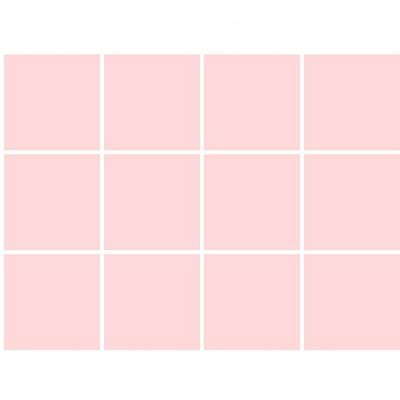 Papel De Parede Doce Estilo Geométrico Rosa 82410