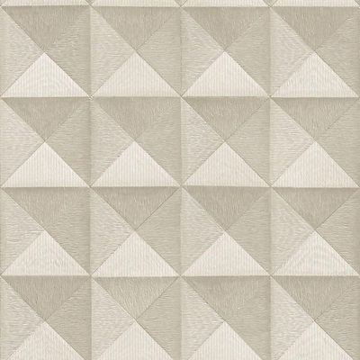 Papel De Parede Beaux Arts 2 Triângulos 3d Ba220062 - Rolo 10m X 0,53m