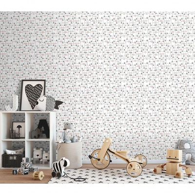 Papel De Parede Sambori Miaou 134-1 - Rolo 10m X 0,53m