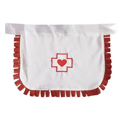 Kit Enfermeira Com Tiara Avental E Estetoscópio