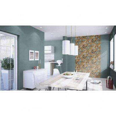 Papel De Parede Barbara Home Têxtil Azul 484571