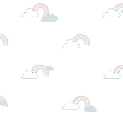 Papel De Parede Mondo Baby Rainbow 13034 - Rolo 10m X 0,53m