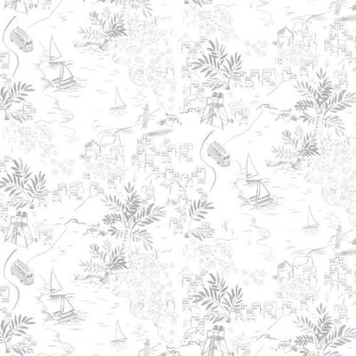 Papel De Parede Tartine Et Chocolat 4 Folhagem Branco 36230309tc