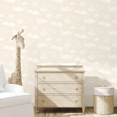 Papel De Parede De Nuvem - G78356 Bege Tiny Tots 2 - G78356