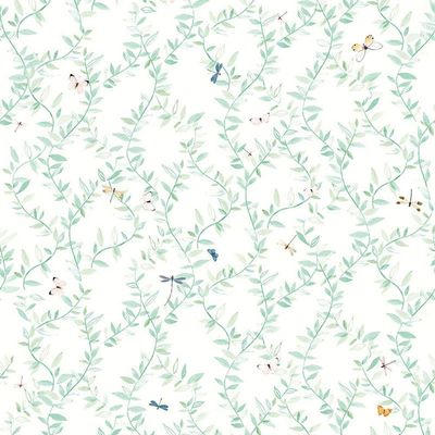 Papel De Parede Tartine Et Chocolat Envolée Fleurie 36200704 - Rolo 10m X 0,53m