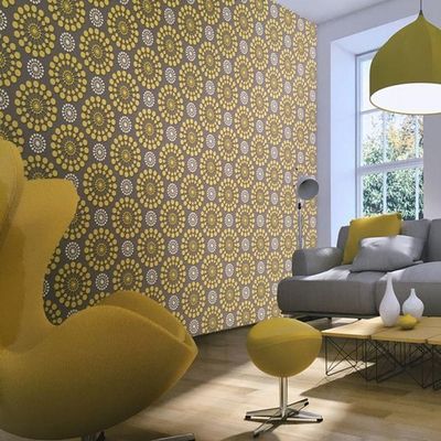 Papel De Parede Ddd Em 3d Max 28324 Geométrico - Rolo 10m X 0,53m