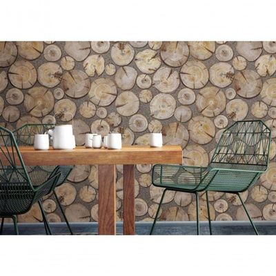 Papel De Parede Terra Gracia Roundwood (light Ash) 831141 Terra Gracia 831141