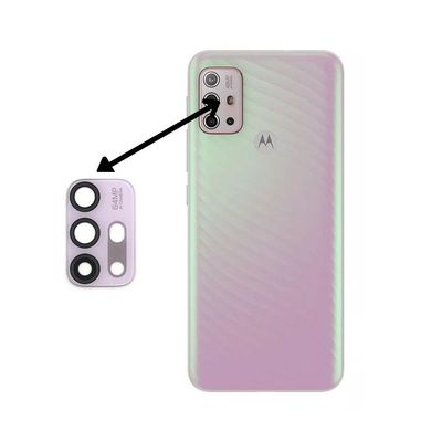 Lente De Vidro Para Câmera Traseira Moto G20