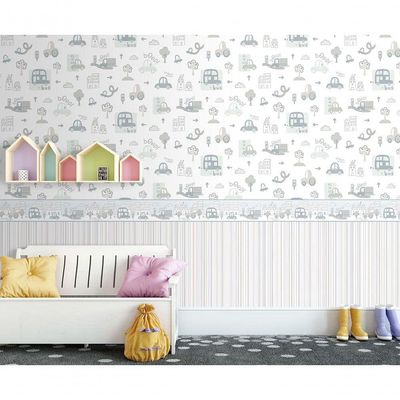 Papel De Parede Sambori Stripes 139-1 - Rolo 10m X 0,53m