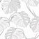 Papel De Parede Kylie Folhagem Branco 81604