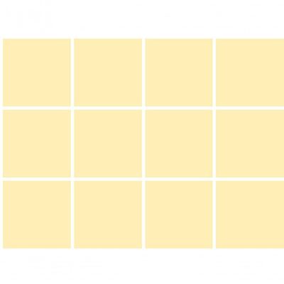 Papel De Parede Doce Estilo Geométrico Amarelo 82366