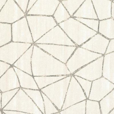 Papel De Parede Ambiance Geométrico Aspecto Têxtil 29501 - Rolo 10m X 0,53m