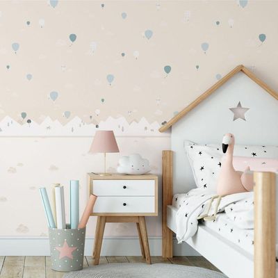Papel De Parede Sambori Nubes 7006-2 - Rolo 10m X 0,53m