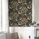 Papel De Parede Ciara Folhagem Preto A63201
