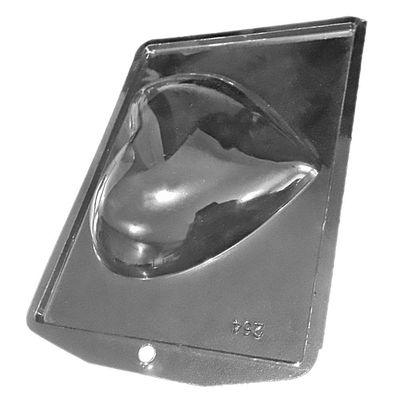 Forma De Acetato Coração - 500g - 10 Unidades