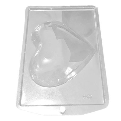 Forma De Acetato Coração - 500g - 10 Unidades