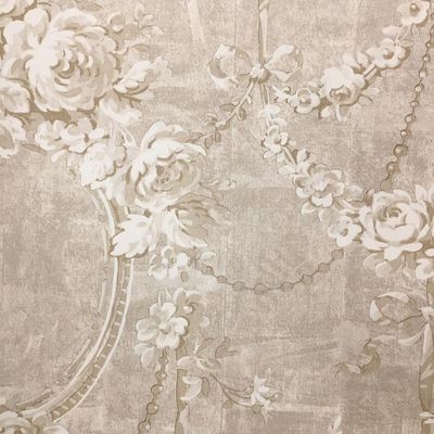 Papel De Parede Rossella Camafeu Ro3302 - Rolo 10m X 0,53m
